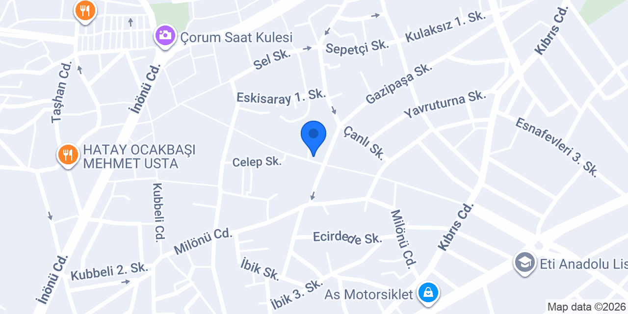 Başkent yufka kadayıf konumu