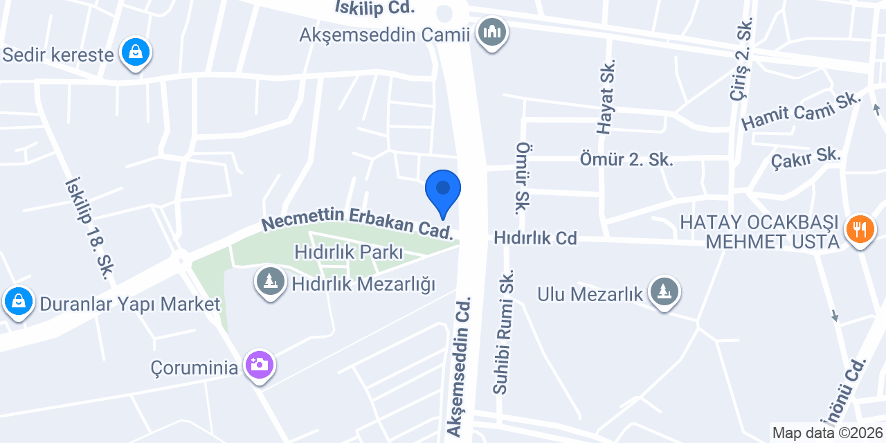 Lila Mobilya konumu