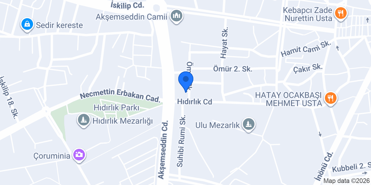 Kılınçlar Ekmek Fabrikası konumu