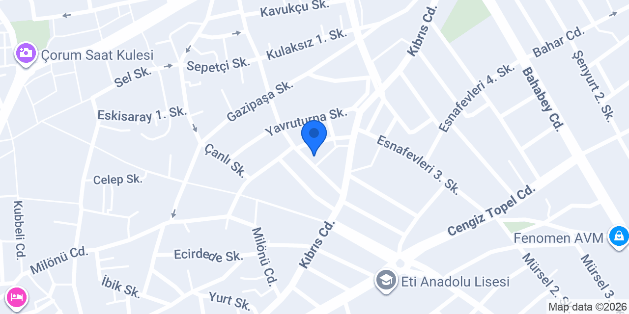 Sınav konumu