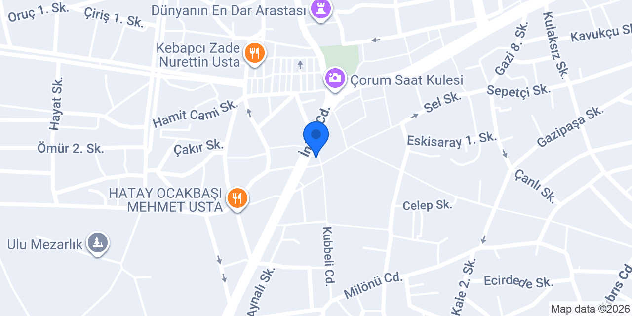Öncü Döner konumu