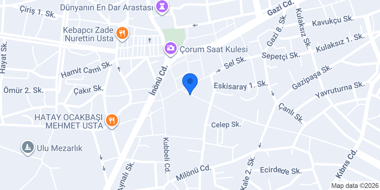 Lezzet Sarayı konumu