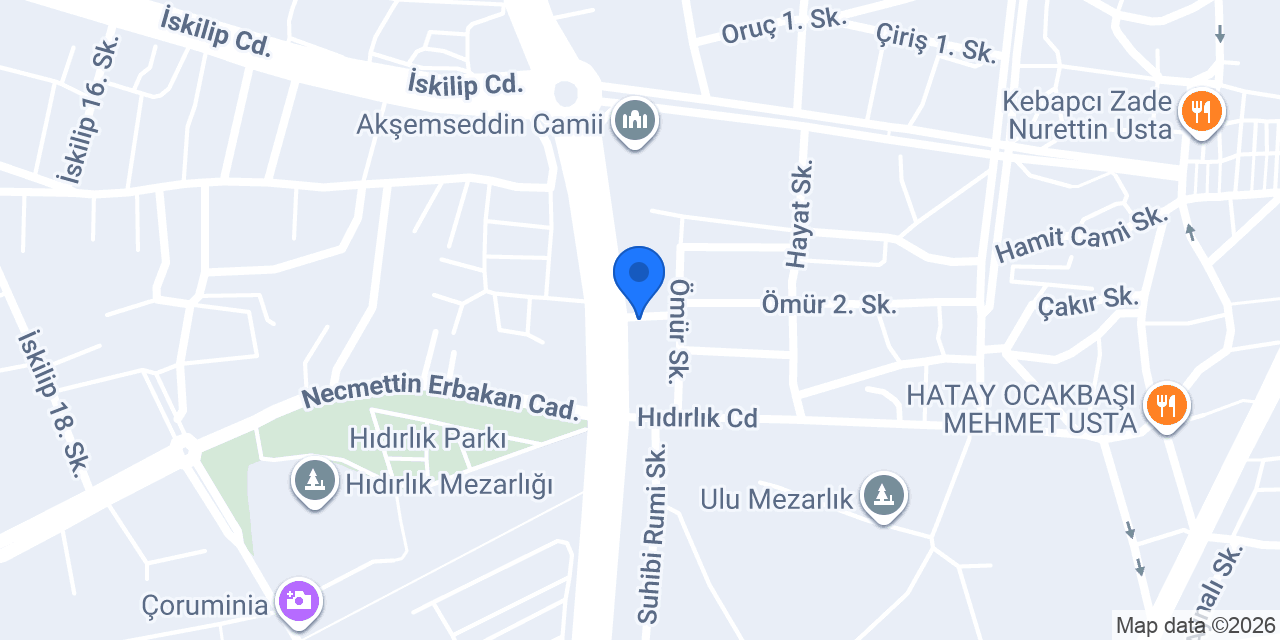 ÇORUM EVDEN EVE TAŞIMACILIK konumu