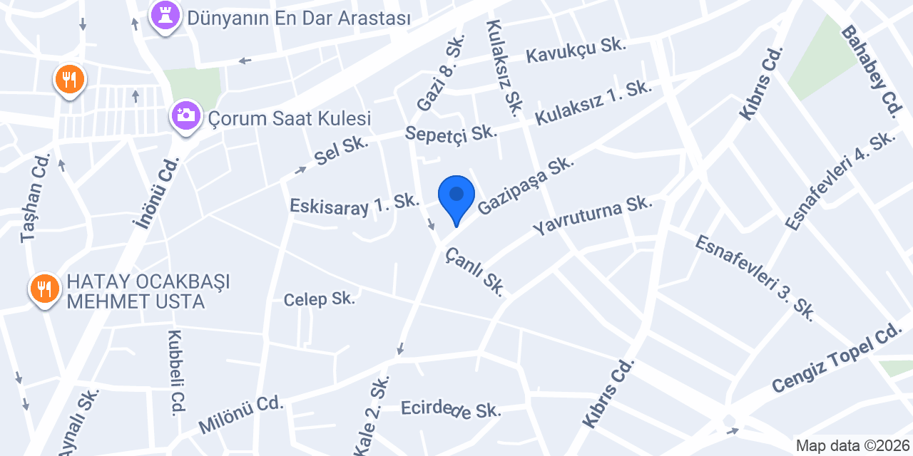 Eray Motorsiklet konumu