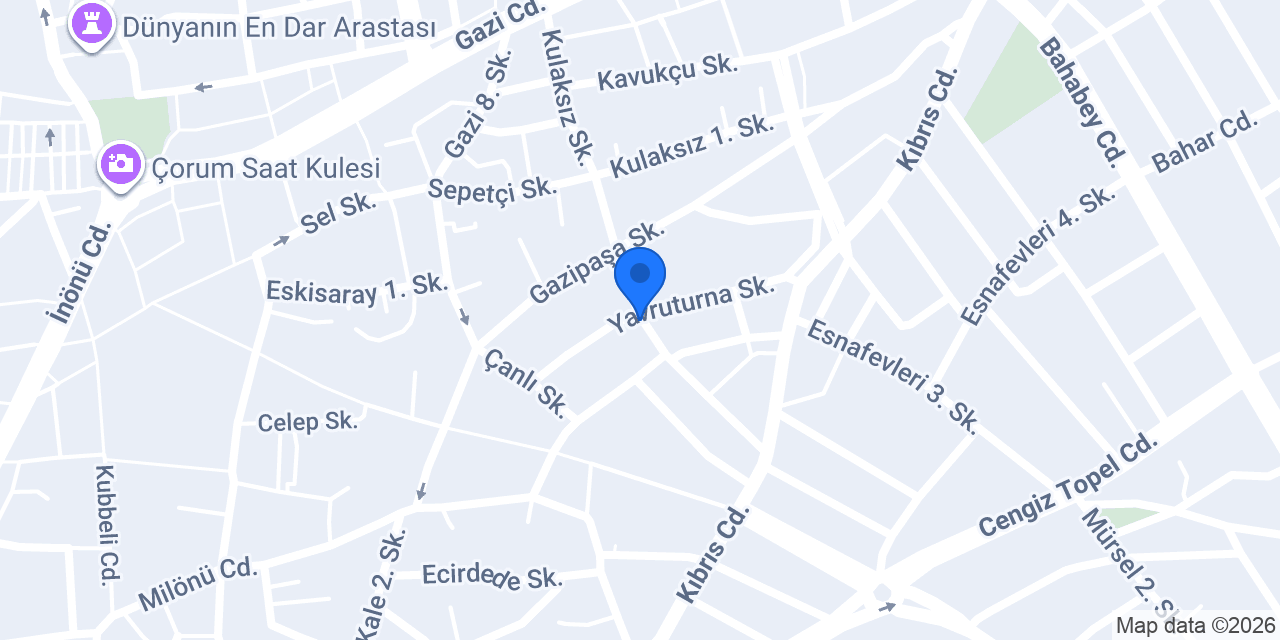 Eker Elektronik konumu