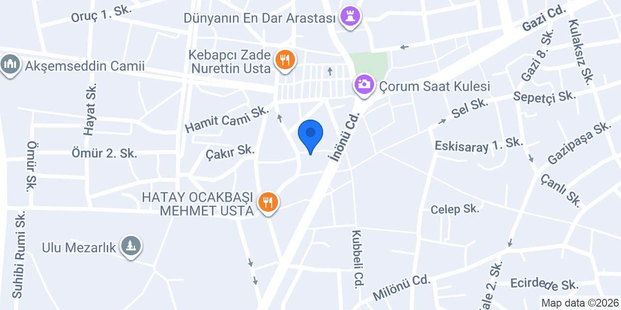 Emre Göz Merkezi konumu