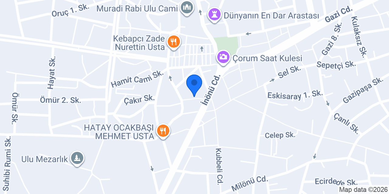 Ayşegül Optik konumu