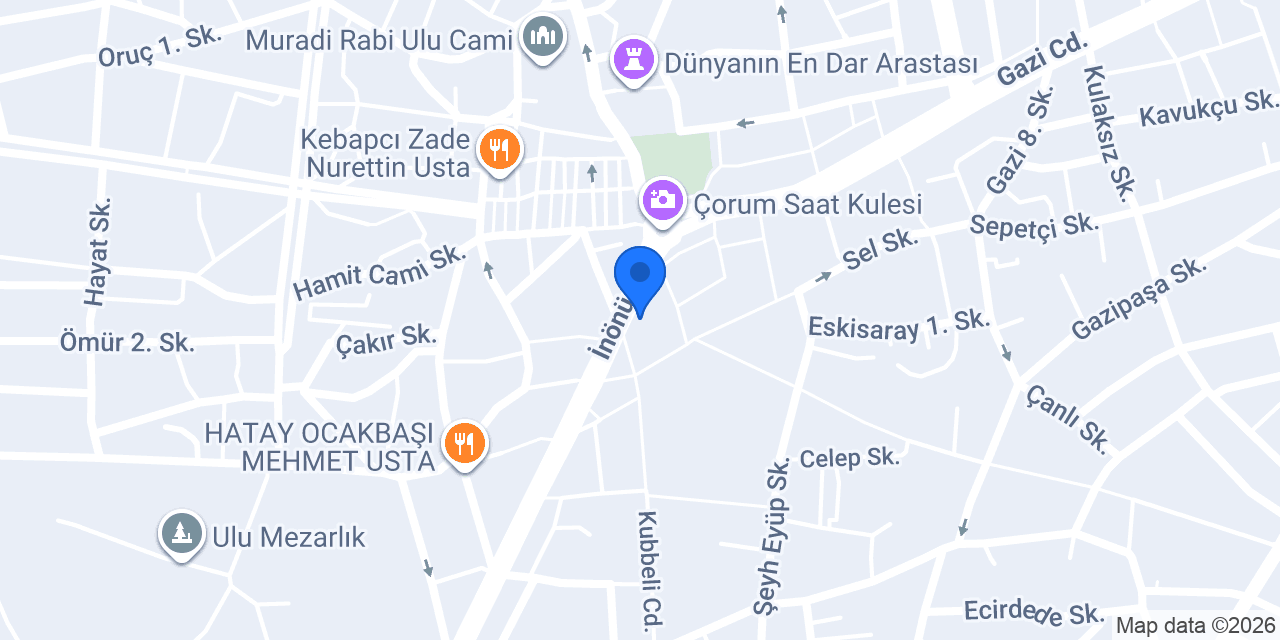 Hekimoğlu Eczanesi konumu