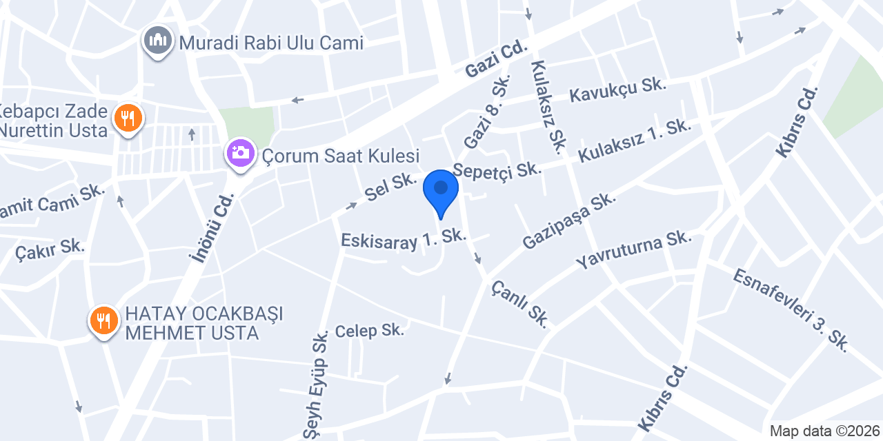İtina teknik konumu