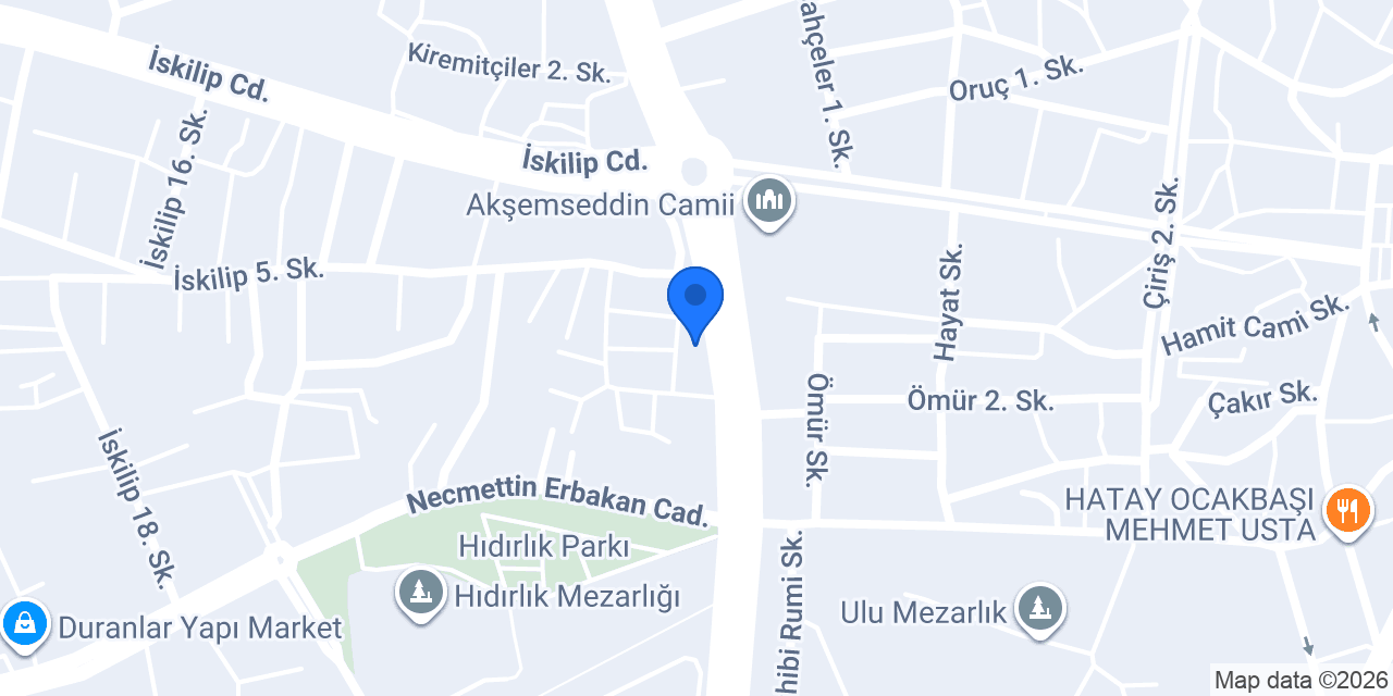 ÖZYILMAZ KONUT VE YAPI İMALAT SANAYİ TİCARET LTD.ŞTİ konumu