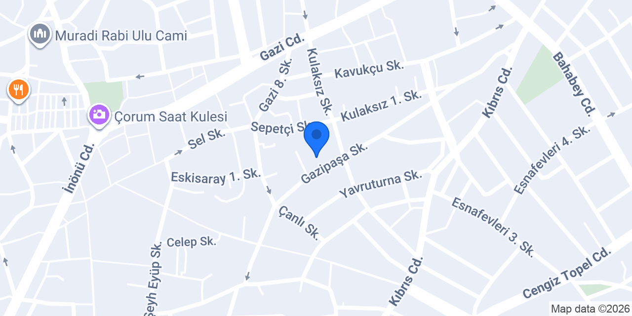 Gazipaşa Ortaokulu konumu