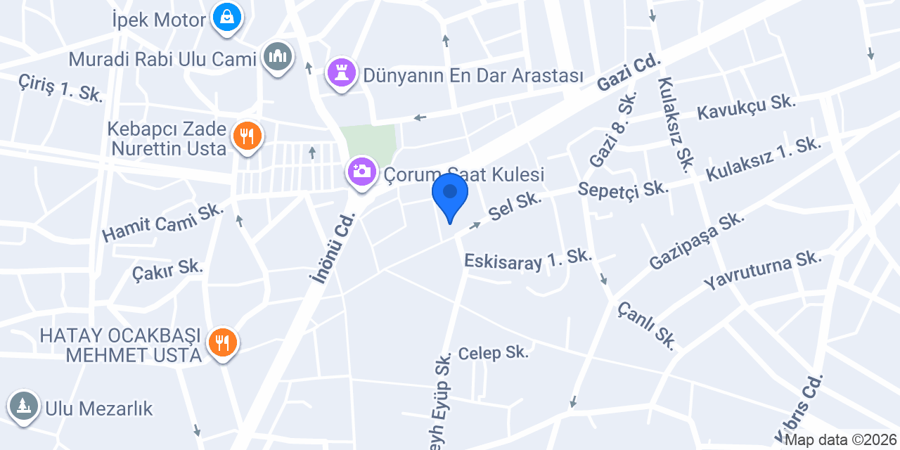 MY BİLİŞİM konumu