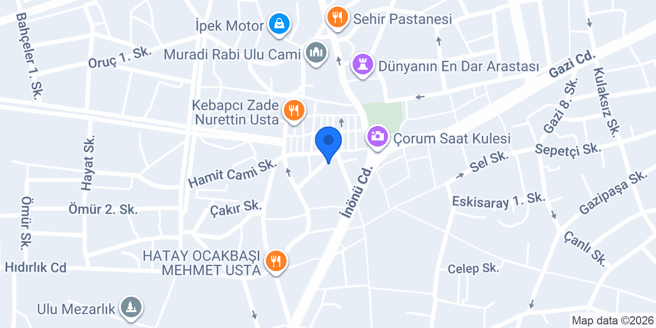 HAN SAHAF konumu