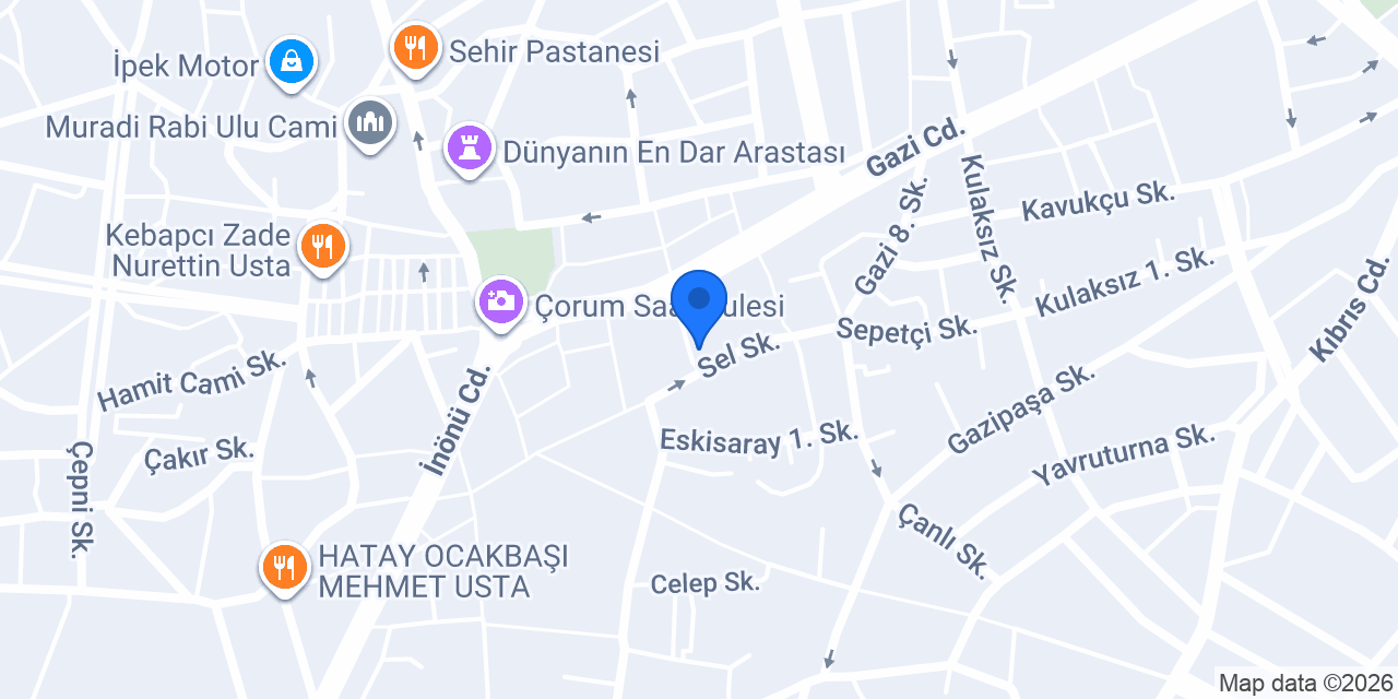 Avukat Evren KIRIŞ konumu