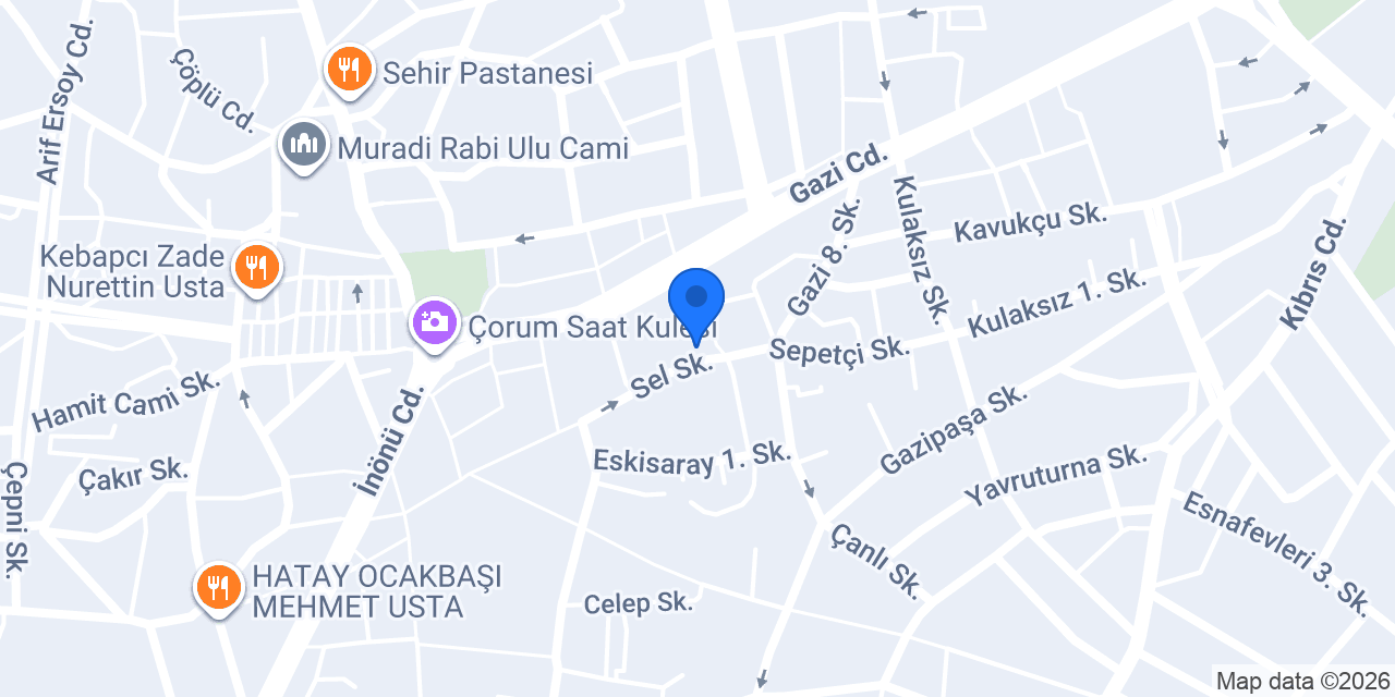 Arda Mimarlık konumu