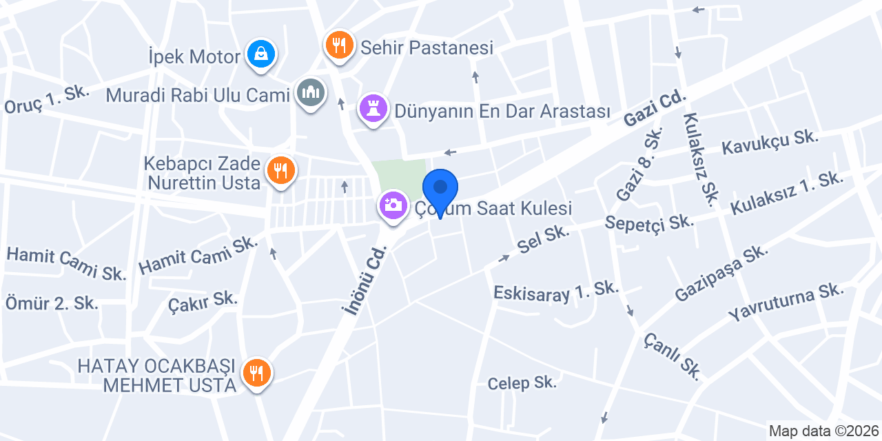 Gül döner konumu