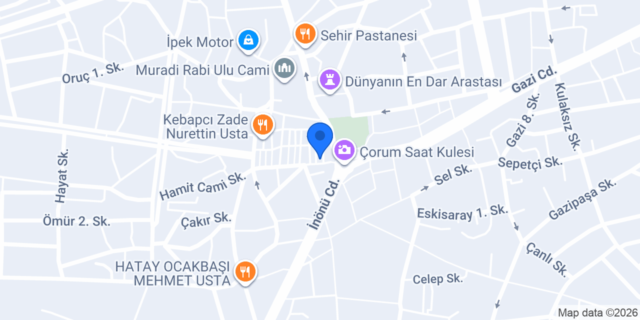 Asma Altı Döner konumu