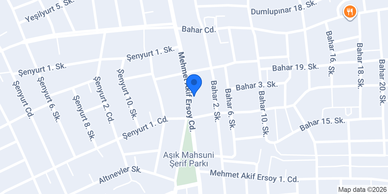 Evdemo Mobilya konumu
