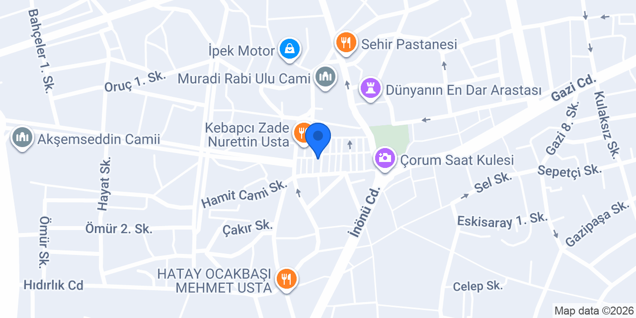 AKSU TESİSAT konumu