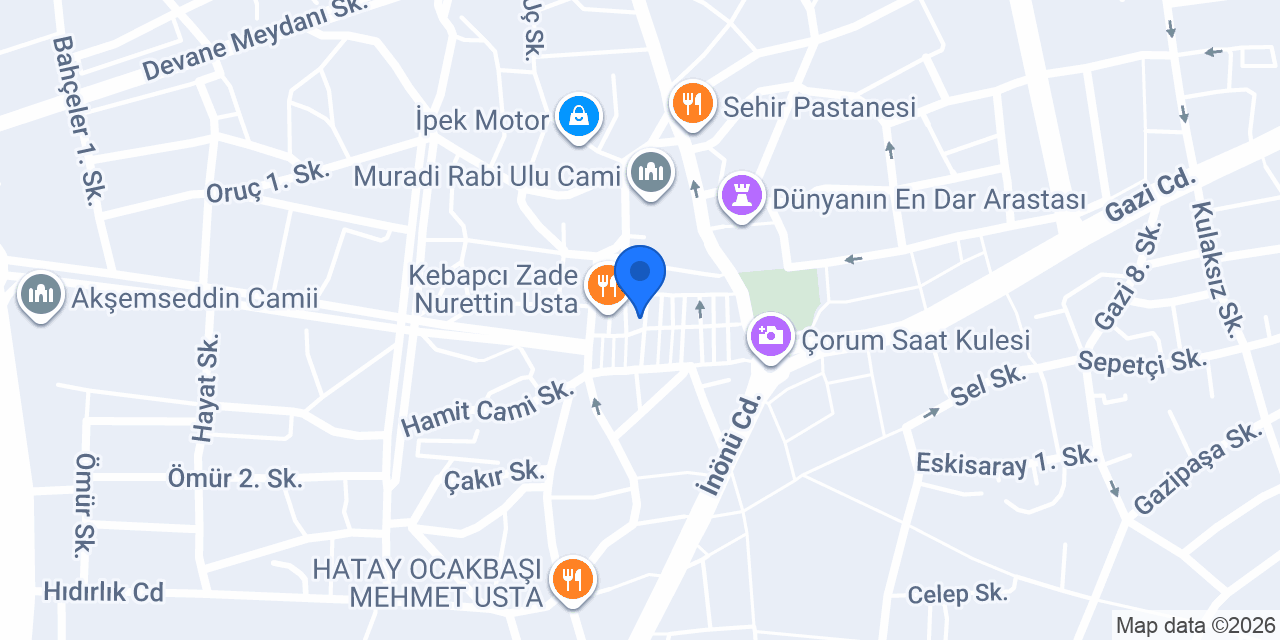 Yaşaroğulları Deri - Saraciye konumu