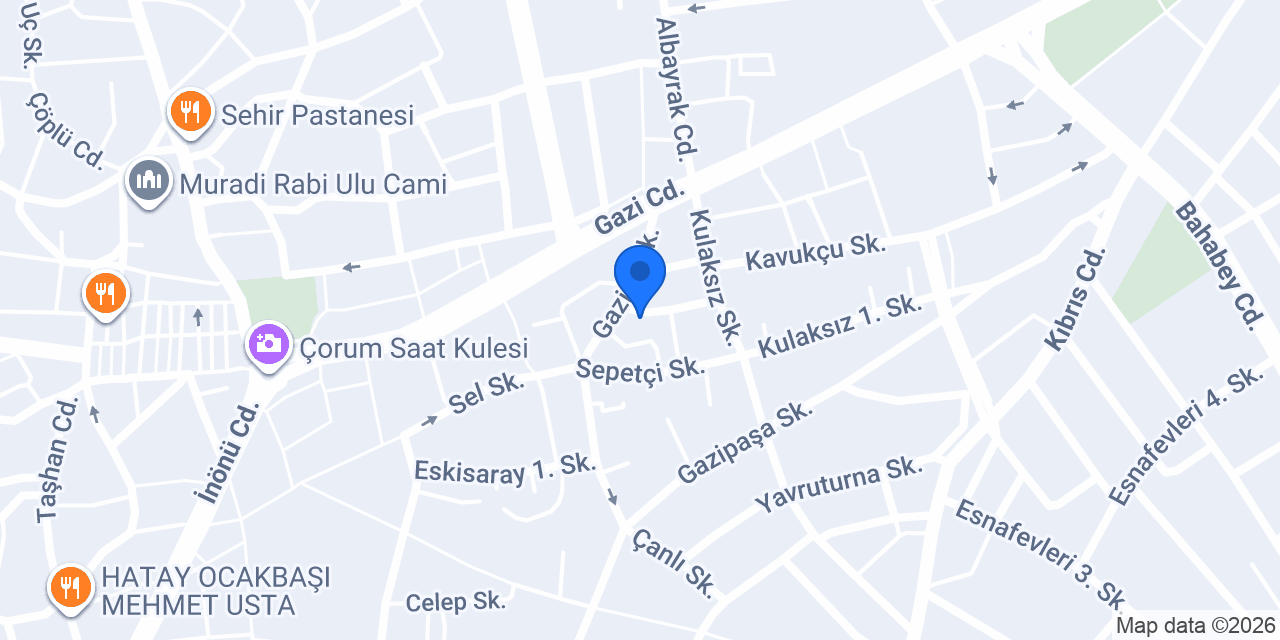 Terzi Bülent konumu