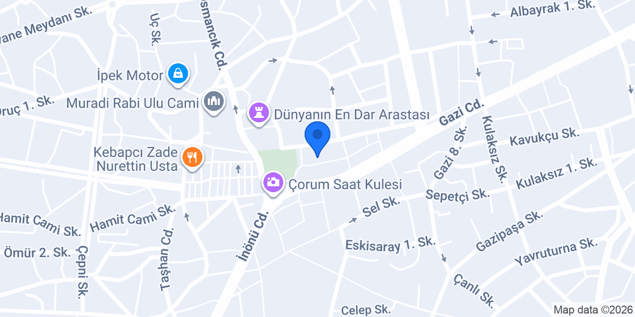 Beta Kurye konumu