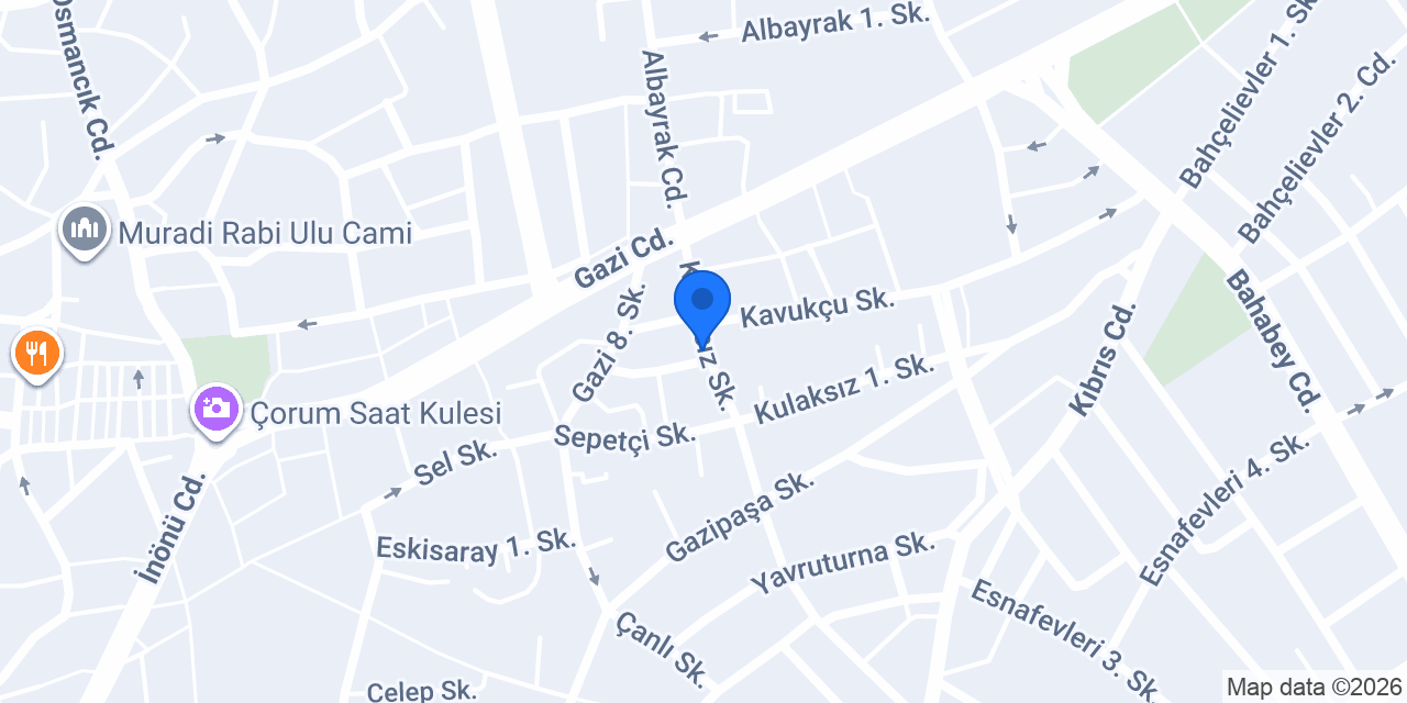 mavi kurutemizleme konumu