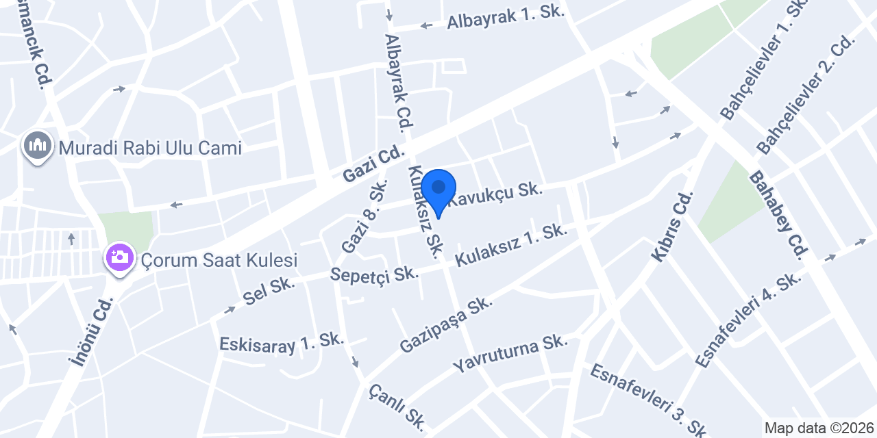İşler Kitabevleri konumu