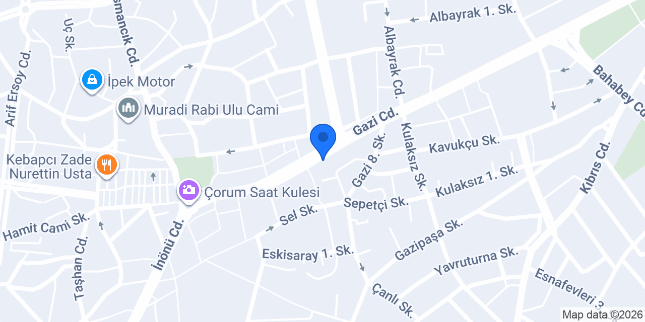 GÜLENAY TURİZM konumu