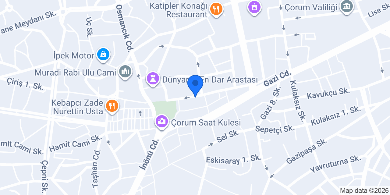 ÖZEL IŞIN GÖZ HASTALIKLARI MERKEZİ konumu