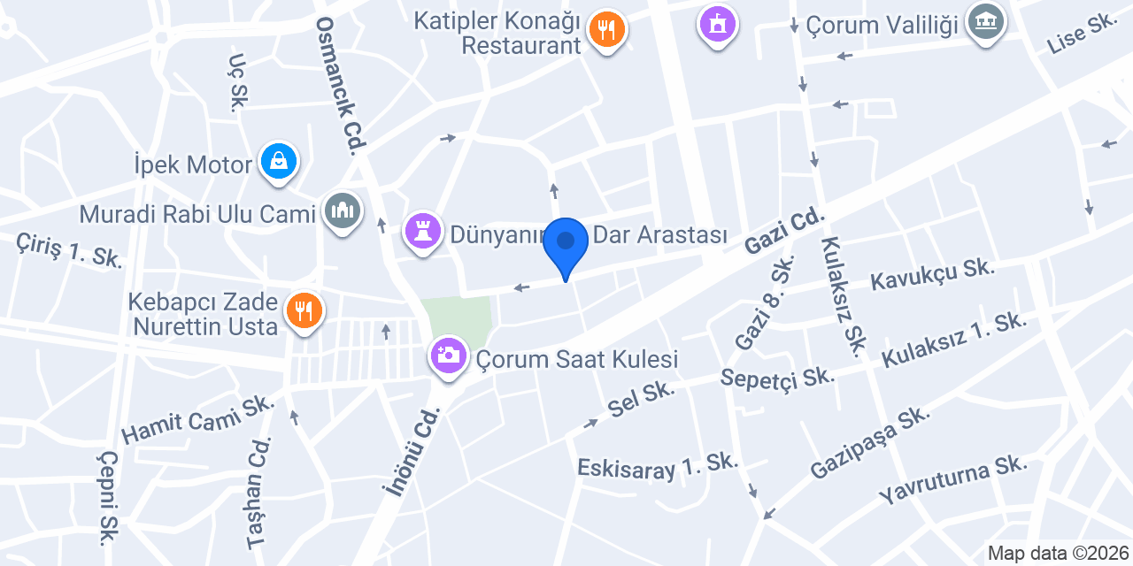 Ercan Optik konumu