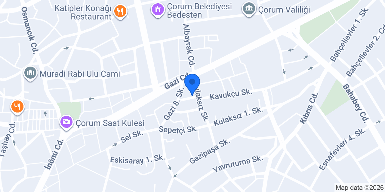 ARDA AFAT HUKUK BÜROSU konumu