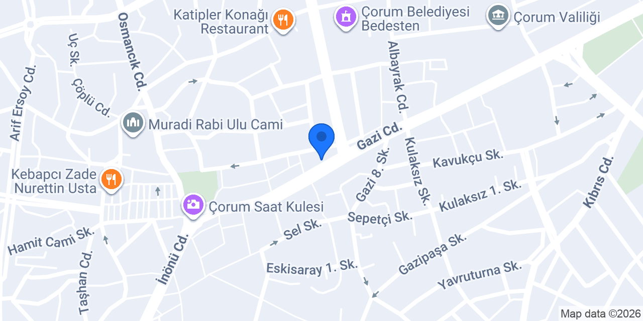 Erdem Optik konumu