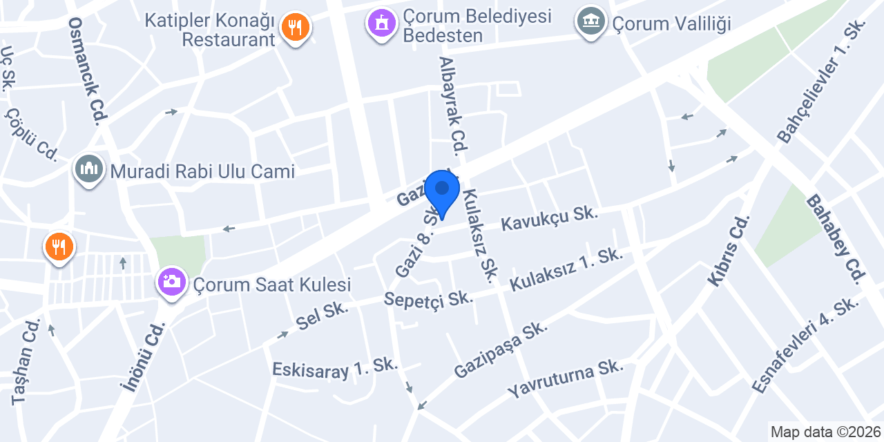 Özlem Saat Galerisi konumu