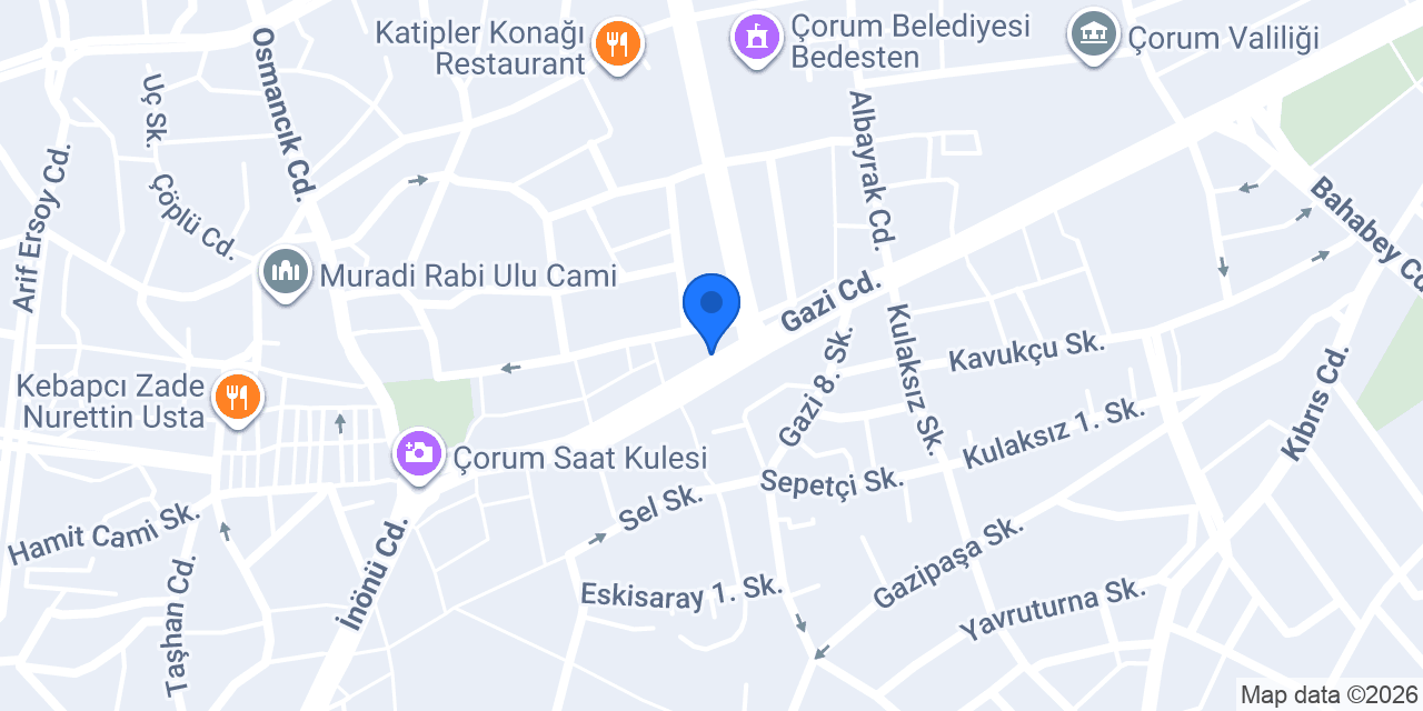 ELİF OPTİK konumu