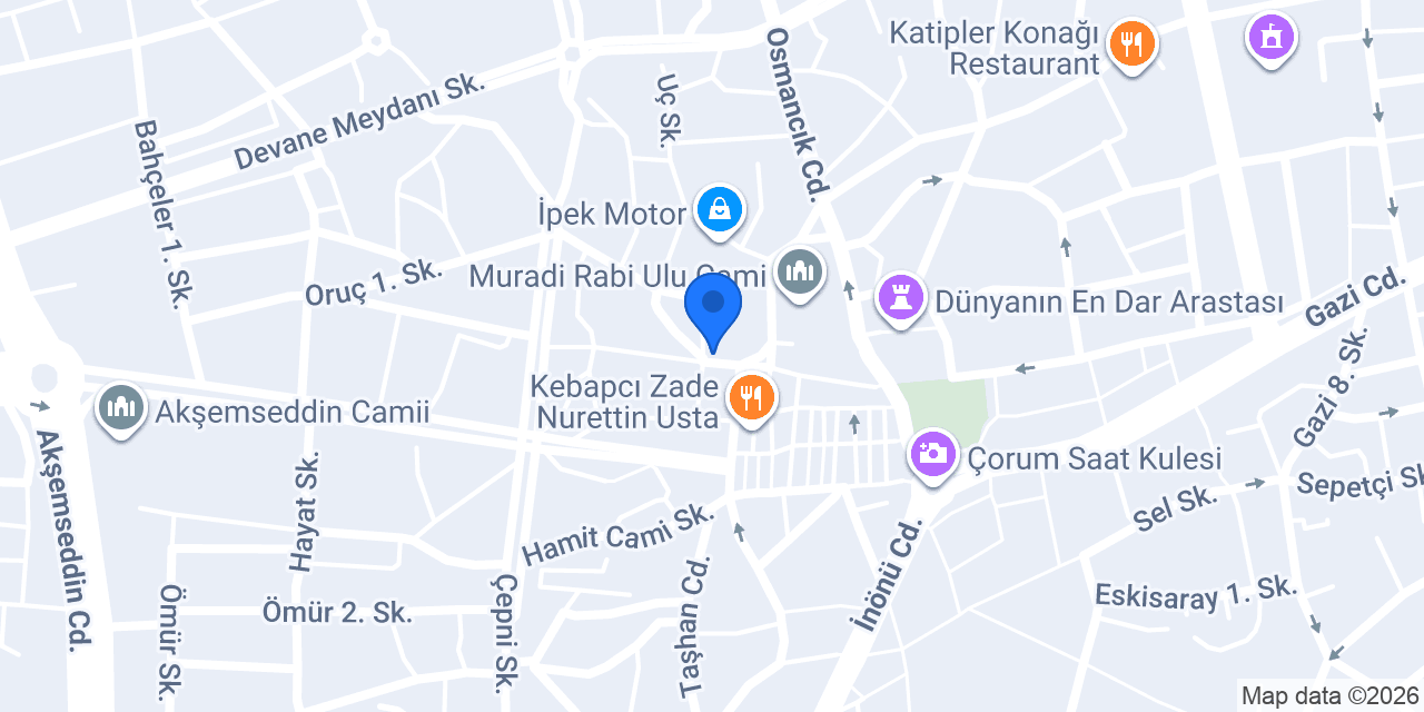 Deva Veteriner Kliniği konumu