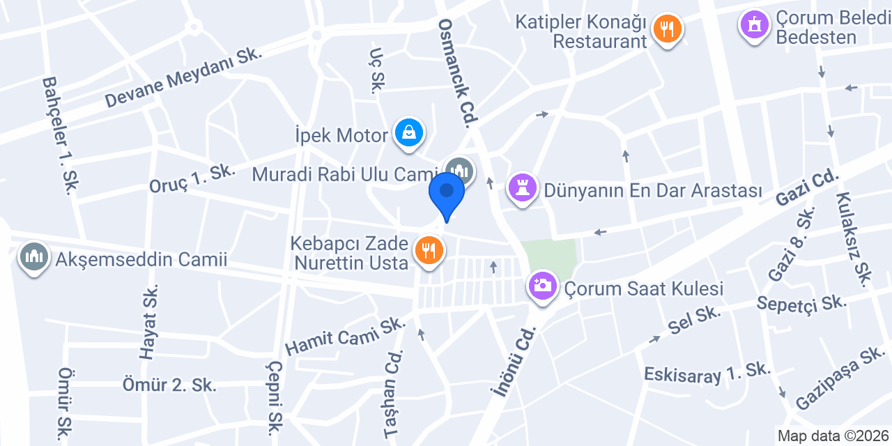 Tandır Kebapçısı konumu