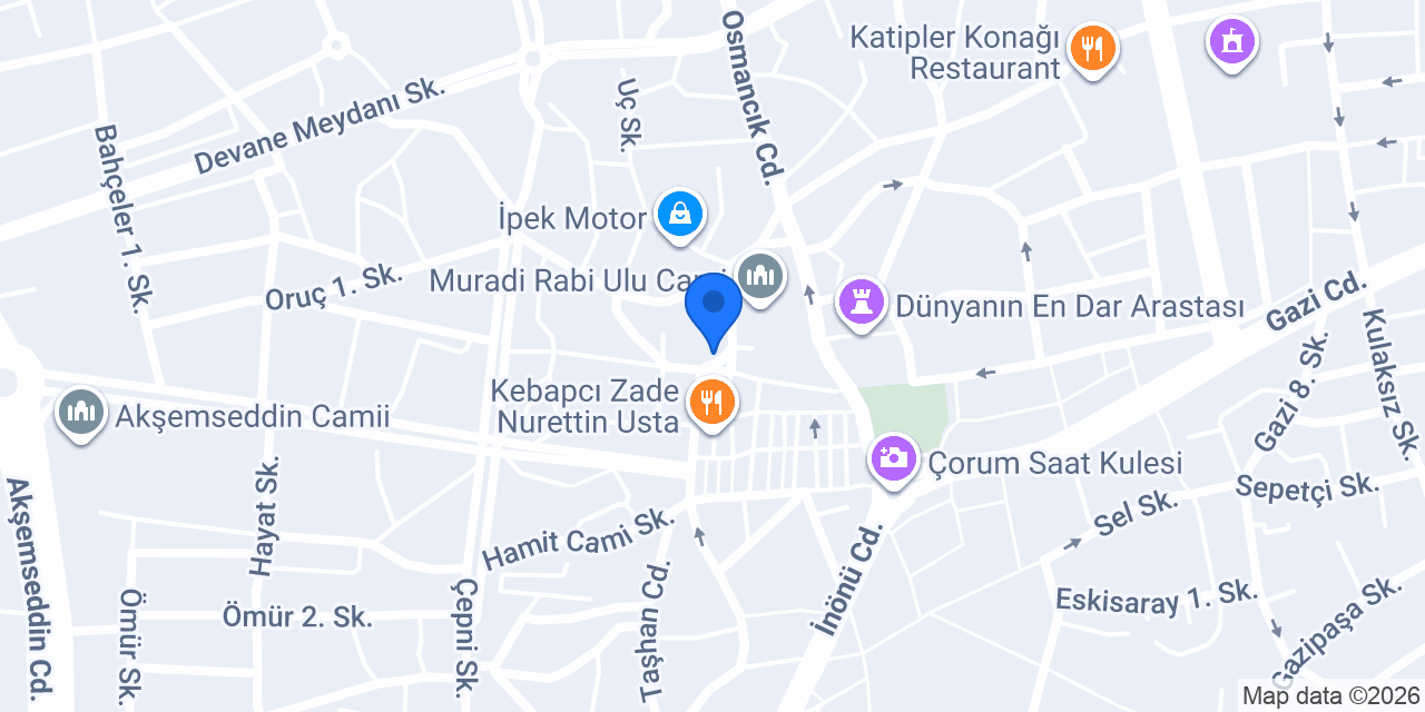 Anadolu Veteriner Kliniği konumu