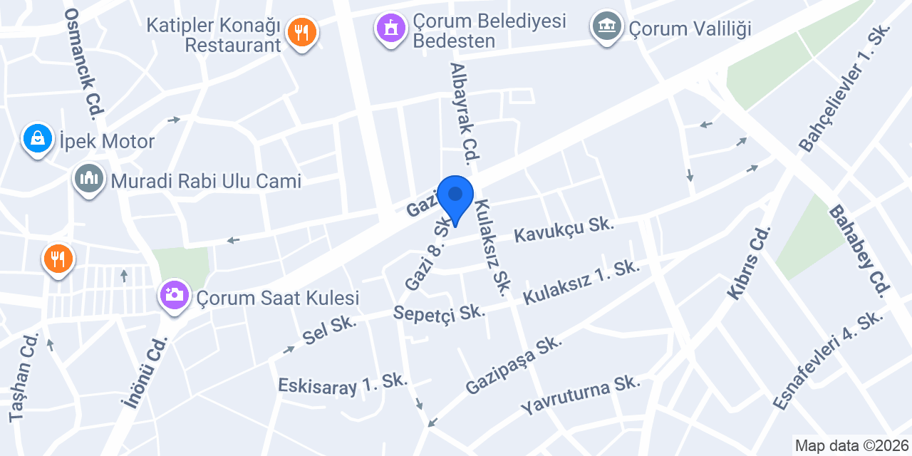 Hayal Hediyelik Eşya konumu