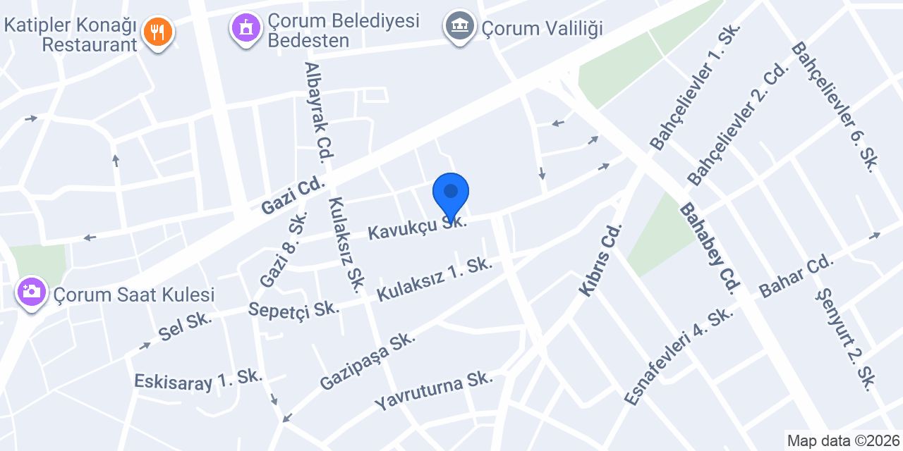 Up&Down Cafe konumu