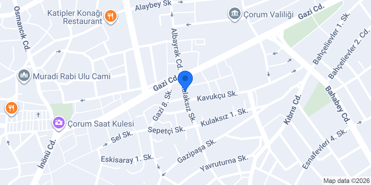 Serbest Muhasebeci Mali Müşavir Abdullah Öz konumu