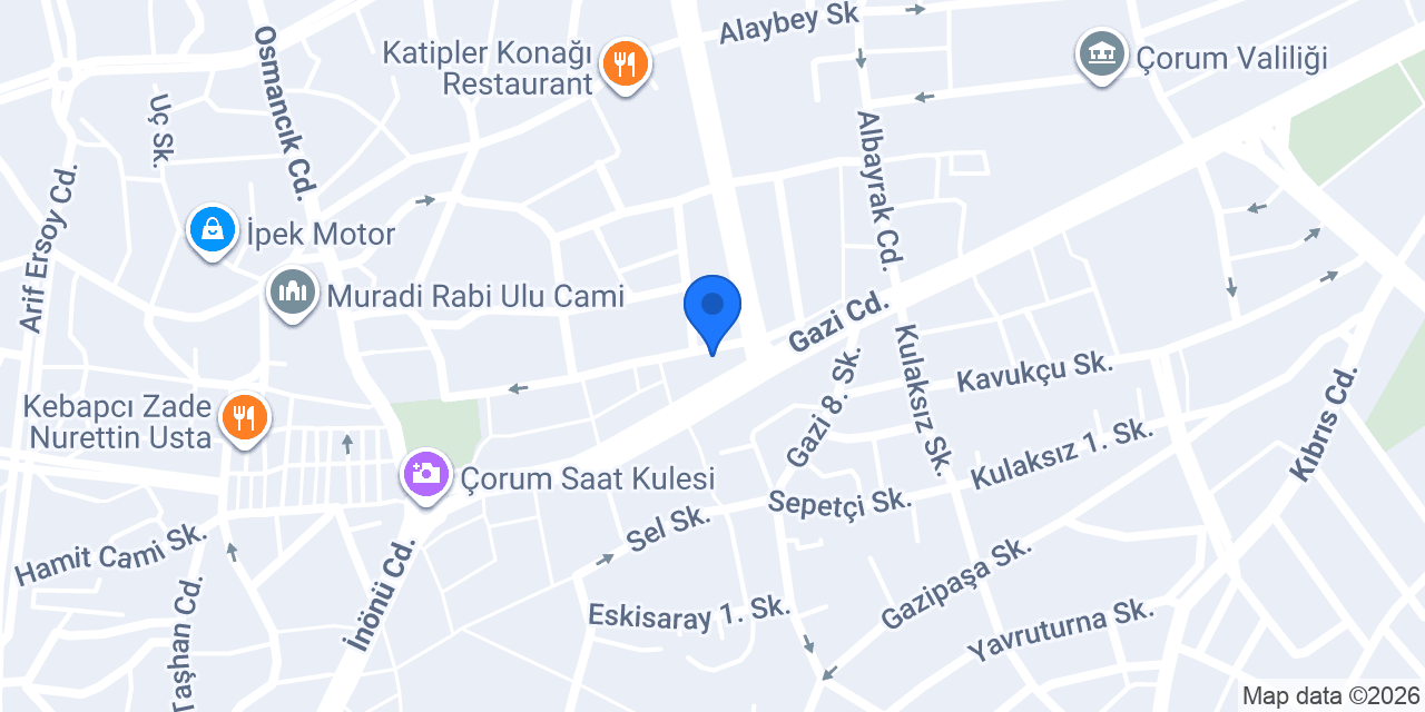 Vefa Eczanesi konumu