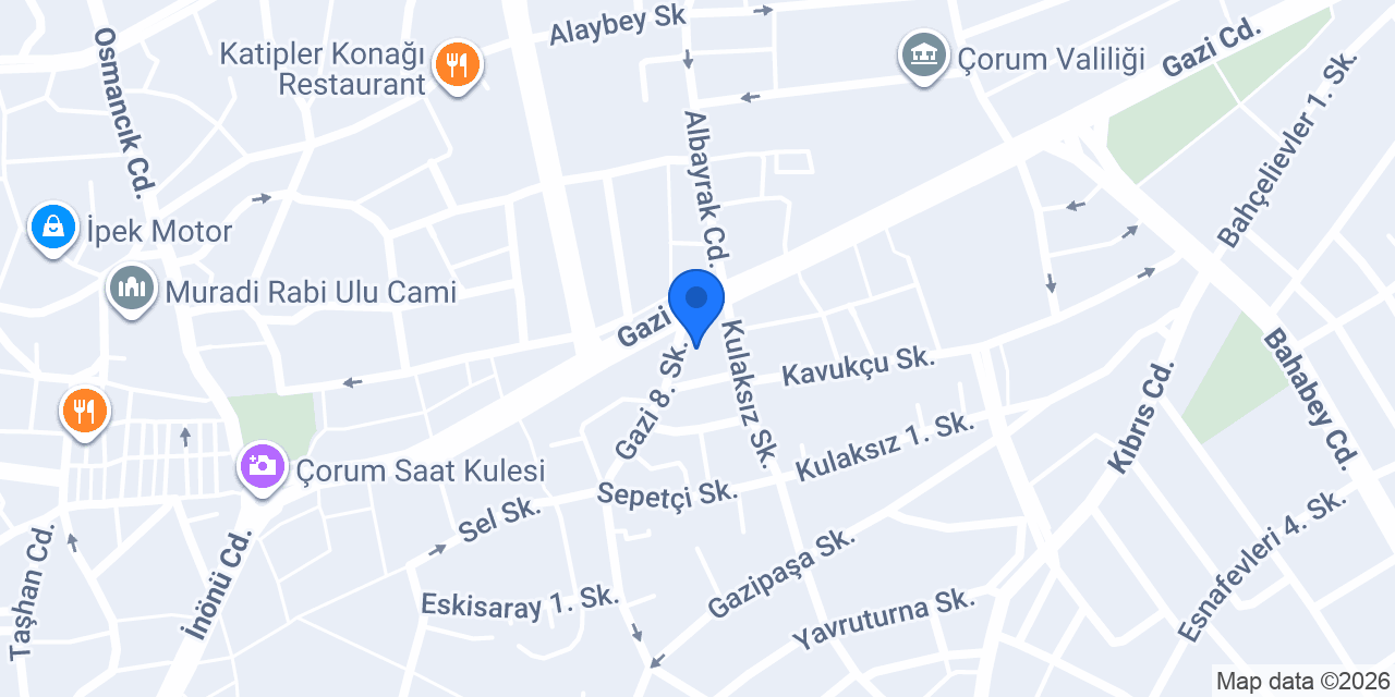 Leblebicioğlu Eczanesi konumu