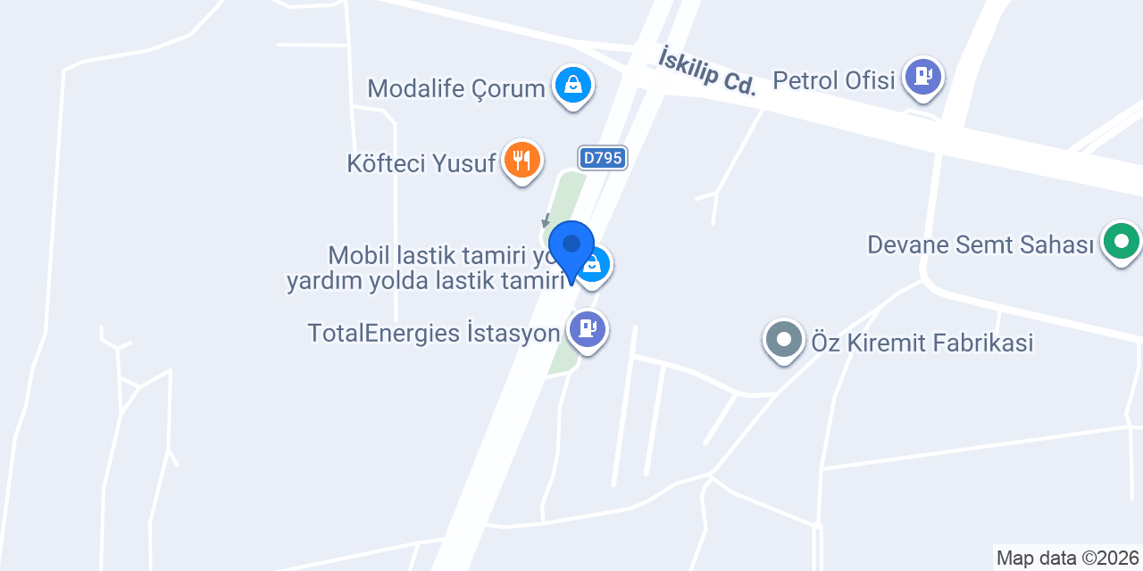 Karakaşlar Traktör A.Ş konumu