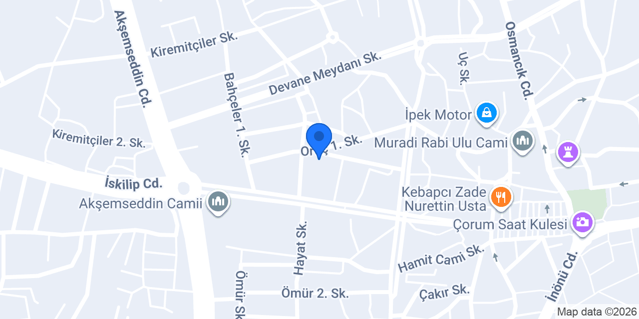 Eker Mali Müşevirlik konumu