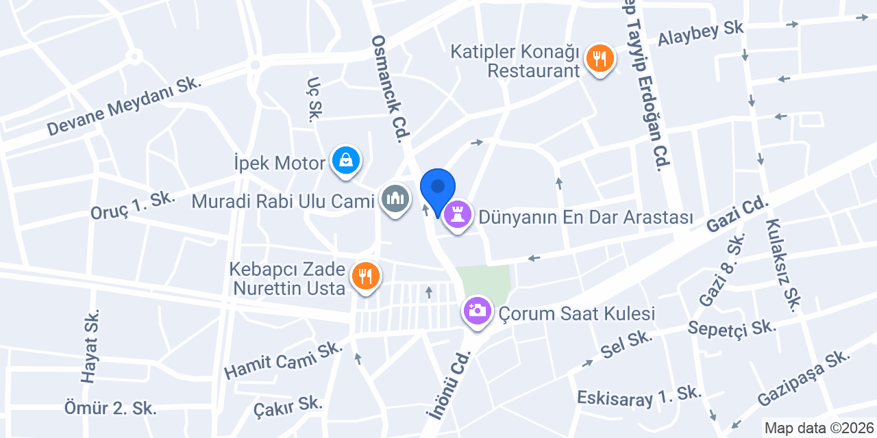 Uzman Oto konumu