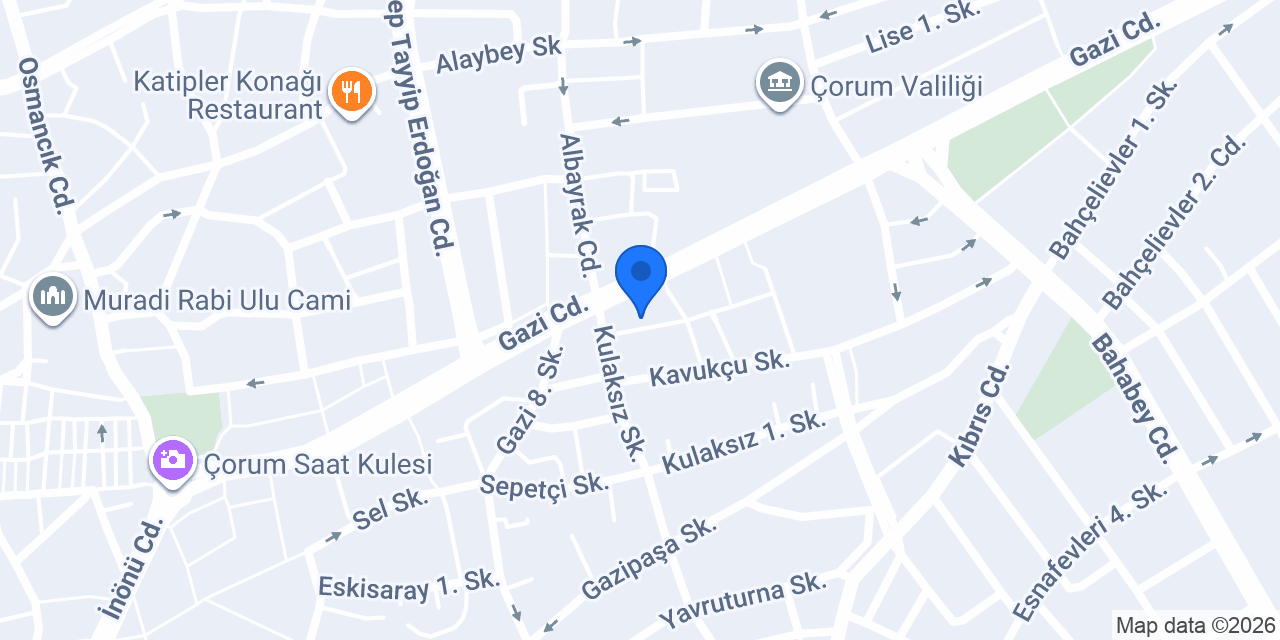 AV. AKIN TÖREMİŞ konumu
