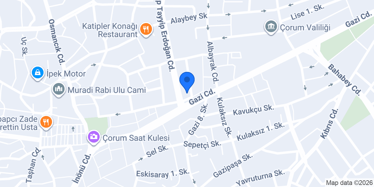 AYHAN OPTİK konumu