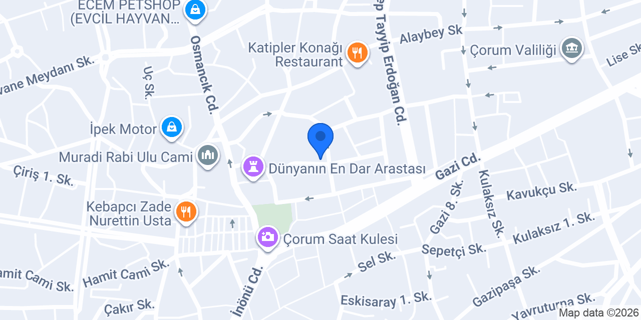 BİZİM EMLAK konumu