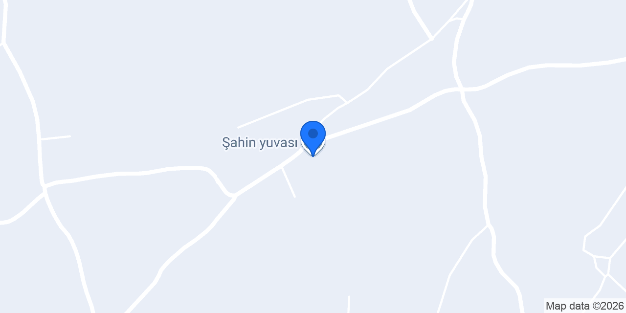 Şahin yuvası konumu